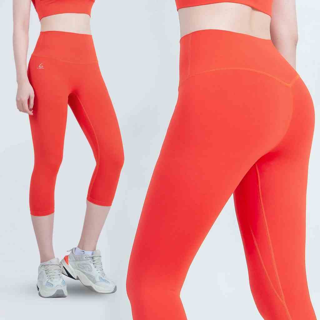 Quần thể thao Gladimax S-Legging GLT03 Lửng Tim Mông bản cao cấp lưng cao, ôm mông, tôn dáng mặc tập gym, yoga