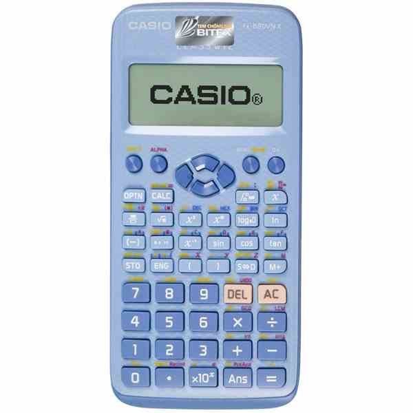 [Mã LIFEMC17M1 -10% đơn 150k] Máy Tính Casio FX 580 VN X-BU (Màu Xanh)