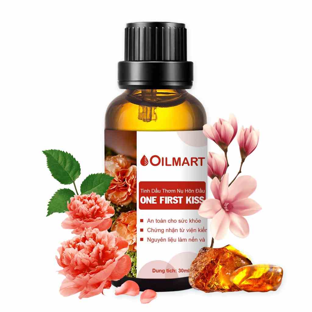 [Mã BMLTB35 giảm đến 35K đơn 99K] Tinh Dầu Thơm Nụ Hôn Đầu Oilmart One First Kiss Essential Oil Blend