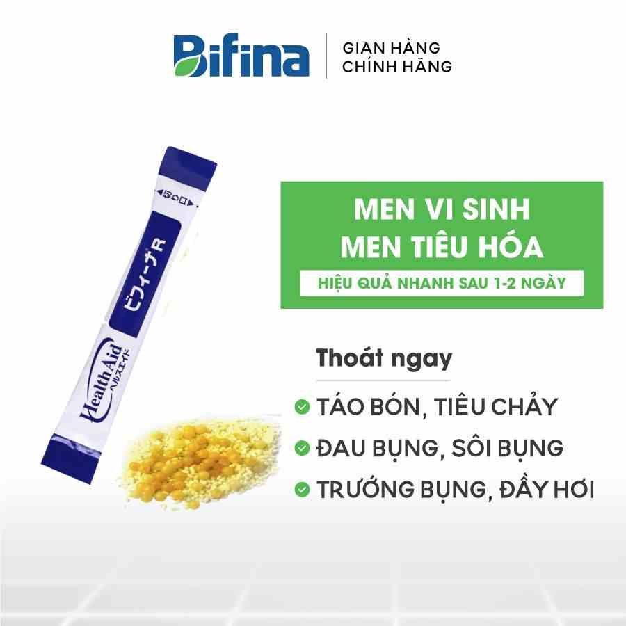 Men vi sinh BIFINA NHẬT BẢN, loại R 1 gói