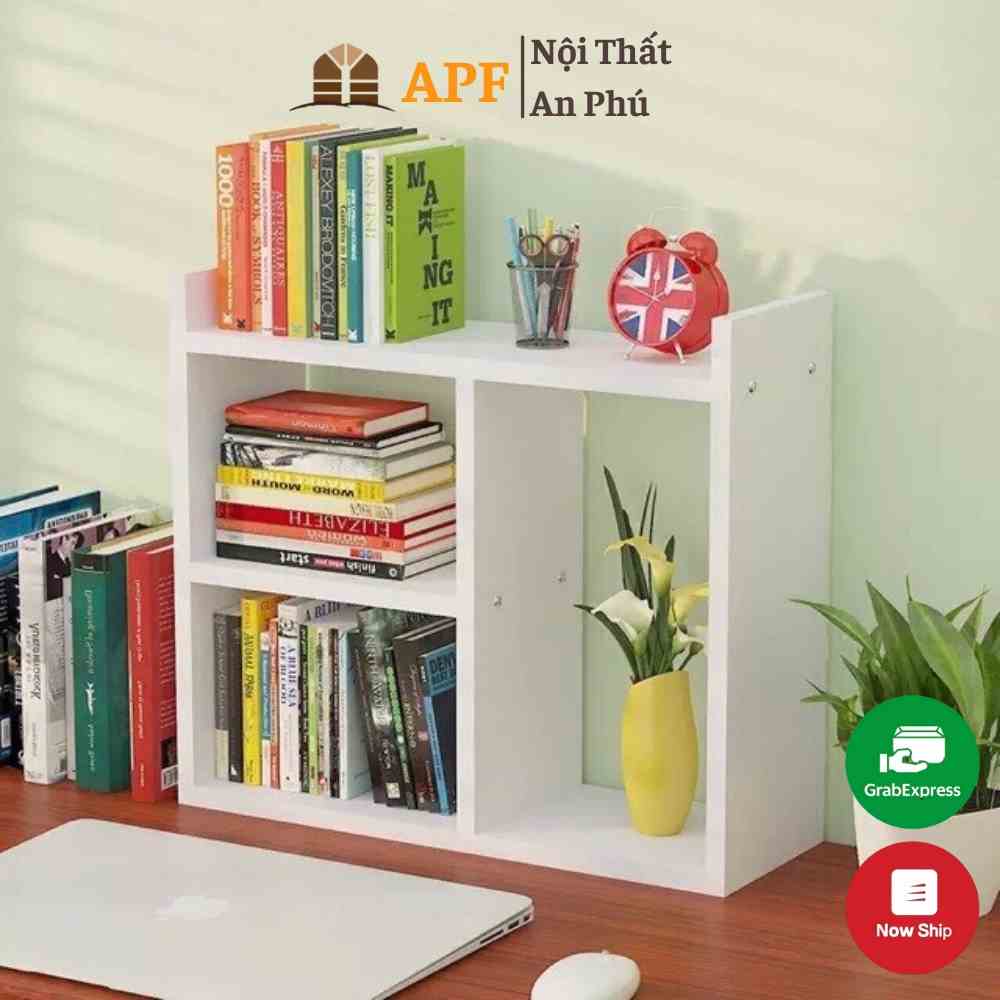 [Mã BMLTB35 giảm đến 35K đơn 99K] Giá sách để bàn APF chất liệu gỗ MDF nhập khẩu thiết kế đa năng tiện dụng KS028