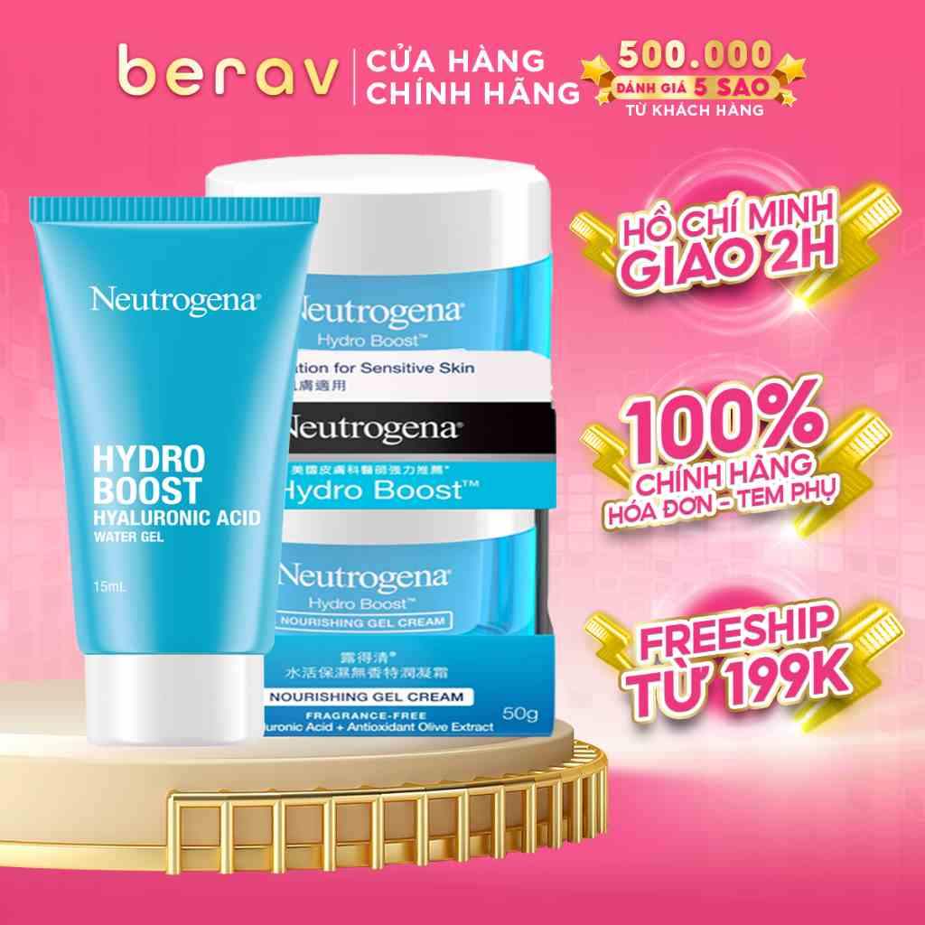 Kem Dưỡng Ẩm Cấp Nước Neutrogena Hydro Boost Water Gel Mini 15g