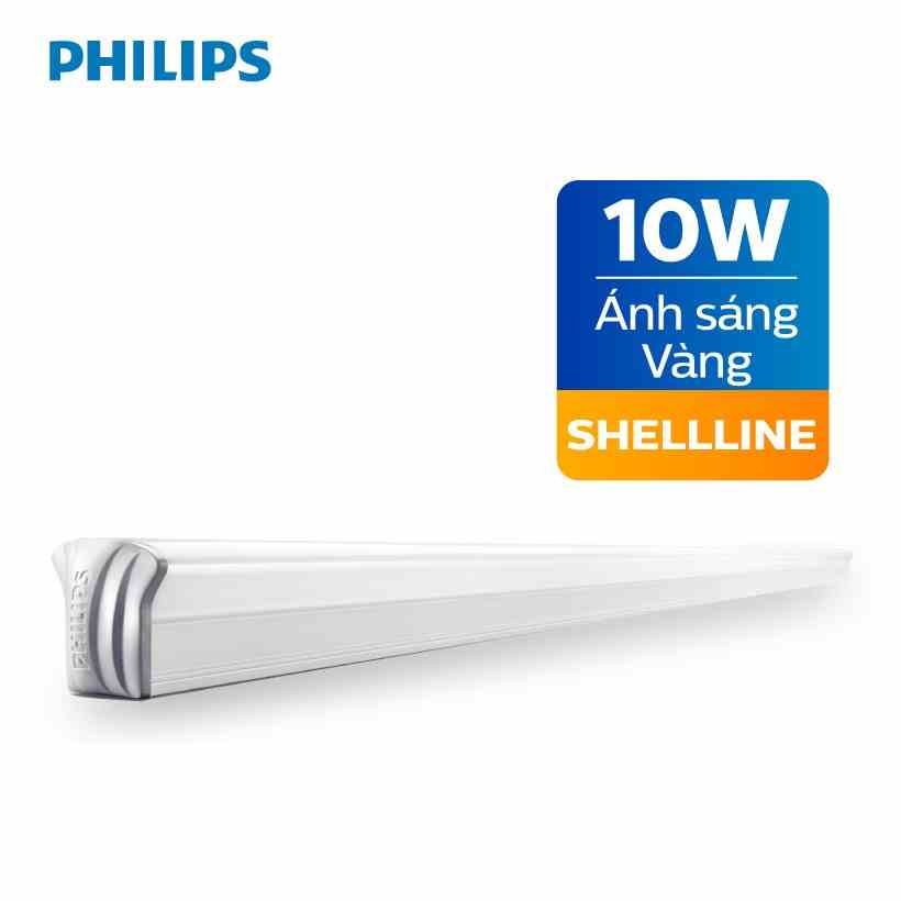 [Mã BMLTA35 giảm đến 35K đơn 99K] Đèn tường Philips LED Shellline 31173 10W 3000K (Ánh sáng vàng)