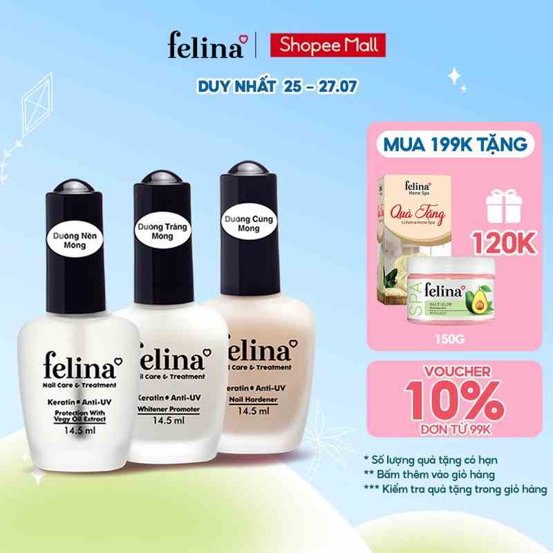 Sơn dưỡng nền móng cao cấp Felina 14,5ml