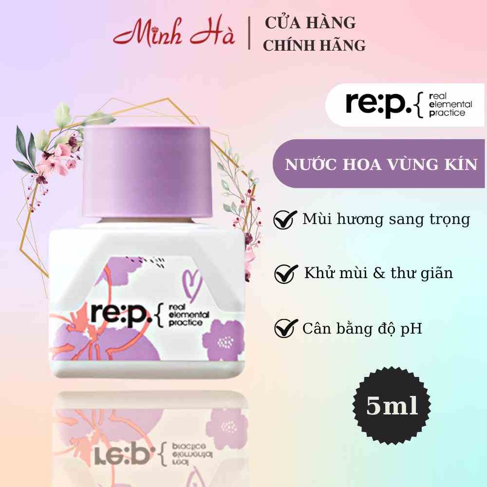 Nước hoa vùng kín Re:p Natural Herb Inner Balance Cozy 5ml hương gỗ sang trọng và gợi cảm