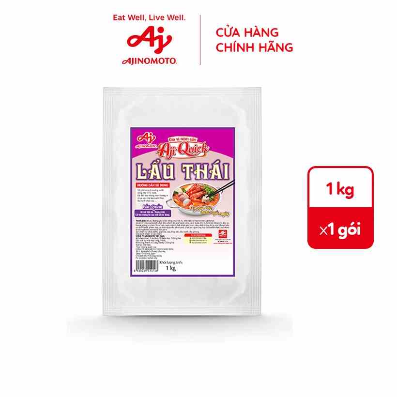 Gia vị nêm sẵn Aji-Quick Lẩu Thái 1kg