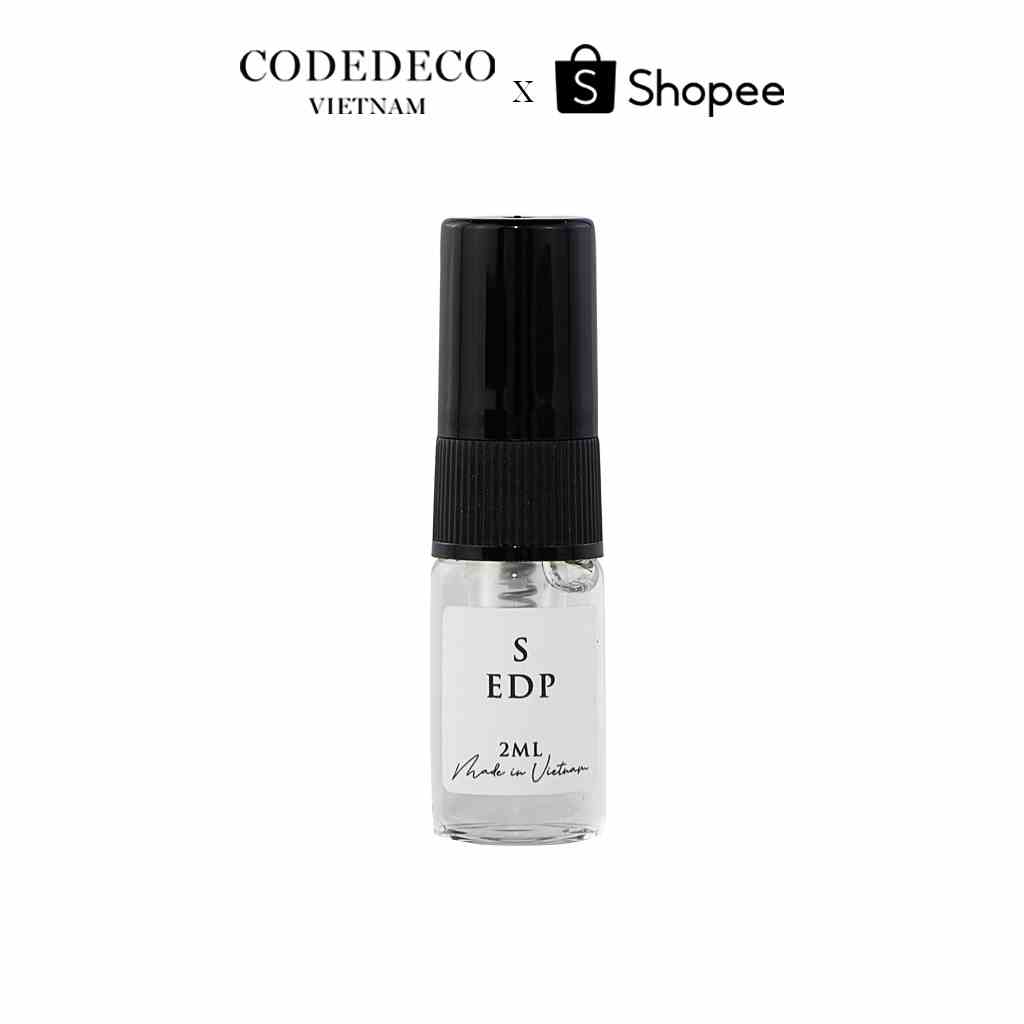 Tinh dầu thơm CODEDECO S EDP bí ẩn, quyến rũ, thu hút Vial 2ml