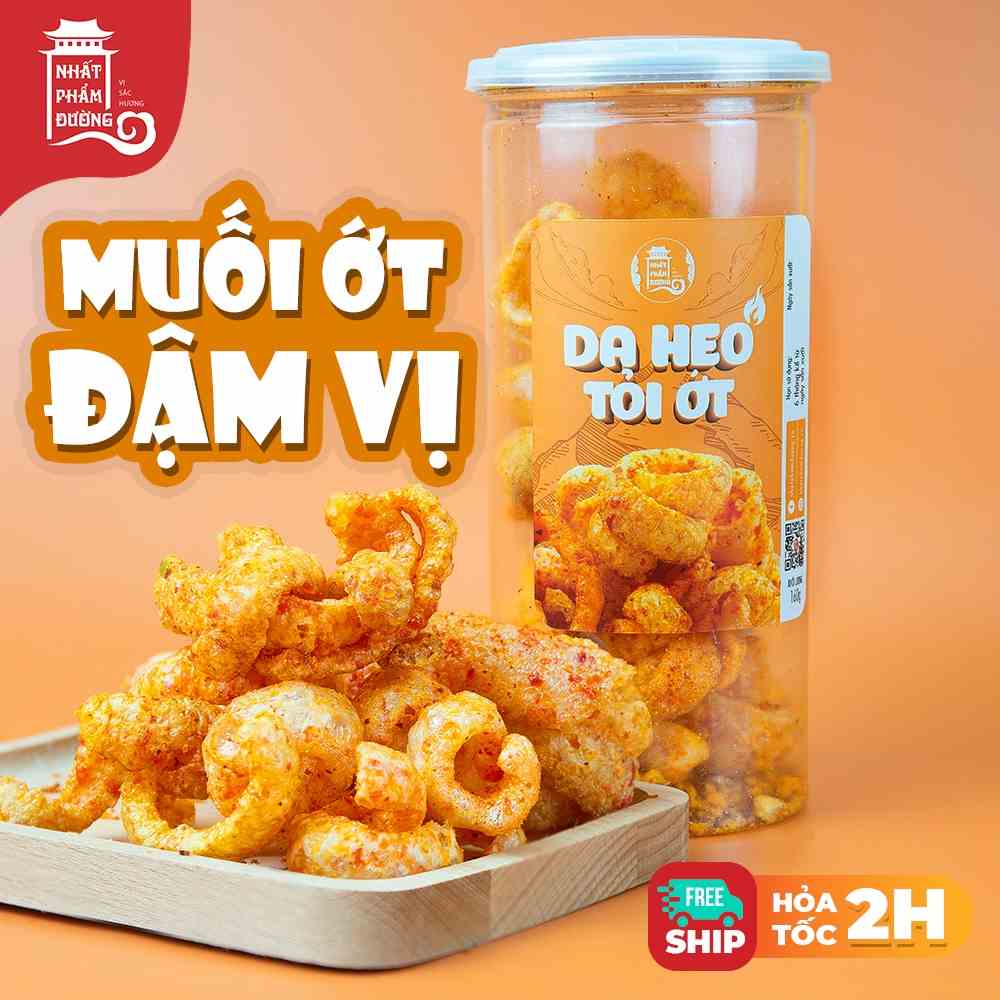 Da heo tỏi ớt 150g Nhất Phẩm Đường