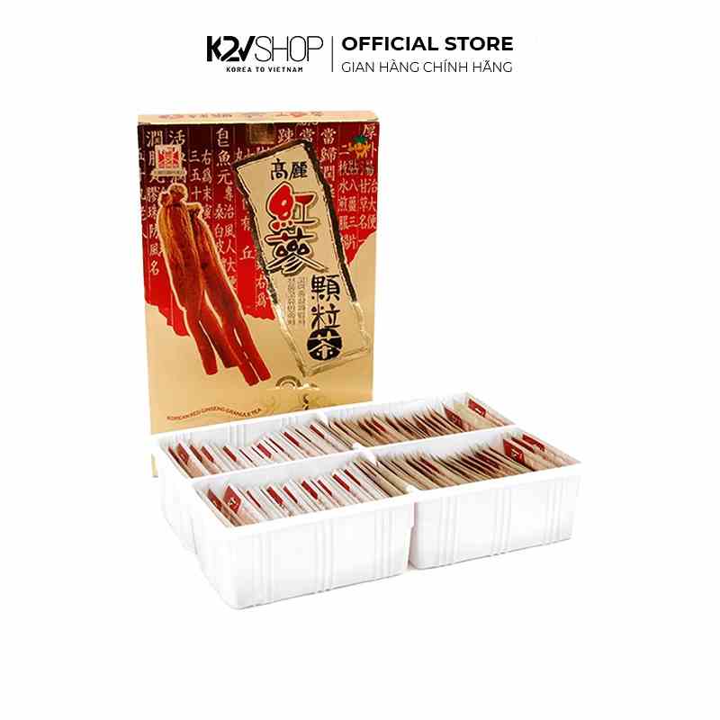 Trà Hồng Sâm Chong Kun Dang Korean Red Ginseng Granule Tea 3g/Gói - K2V Shop