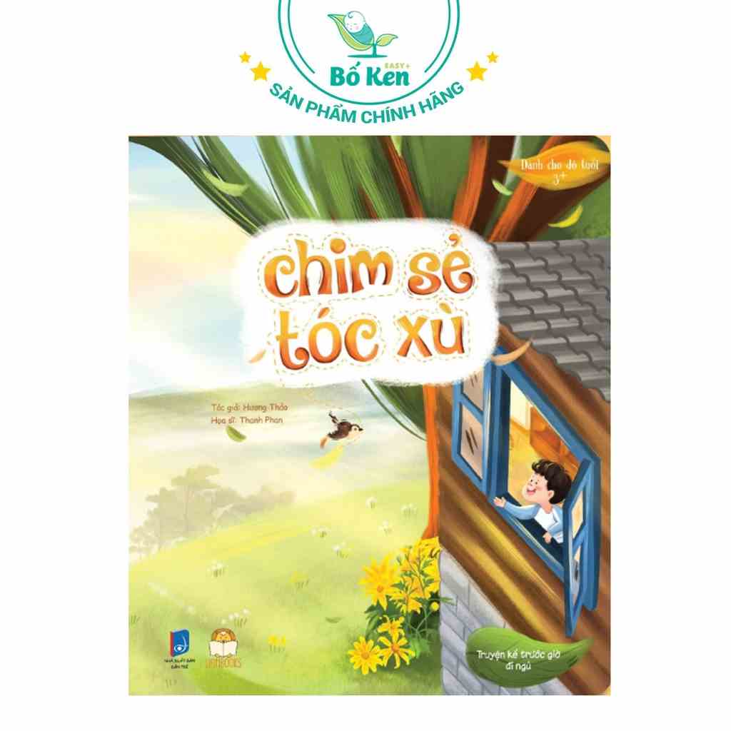 [Mã BMLT30 giảm đến 30K] Sách Chim sẻ tóc xù [3y+]