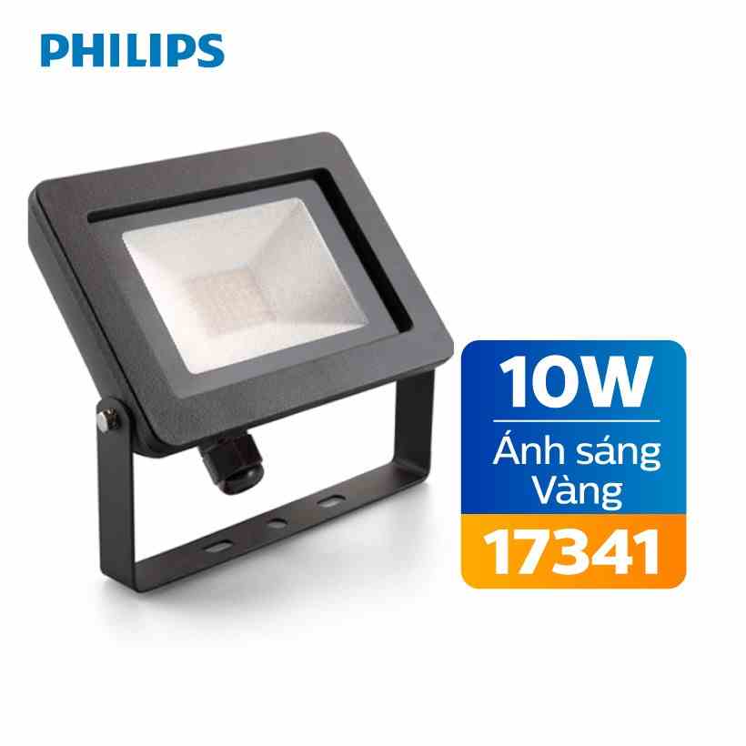 [Mã BMLTA35 giảm đến 35K đơn 99K] Đèn pha LED Philips My Garden 17341 10W 2700K- Ánh sáng vàng