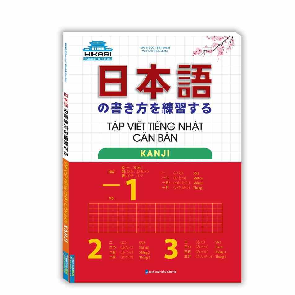 [Mã BMLTB35 giảm đến 35K đơn 99K] Sách - Tập viết tiếng Nhật căn bản - Kanji (tái bản)