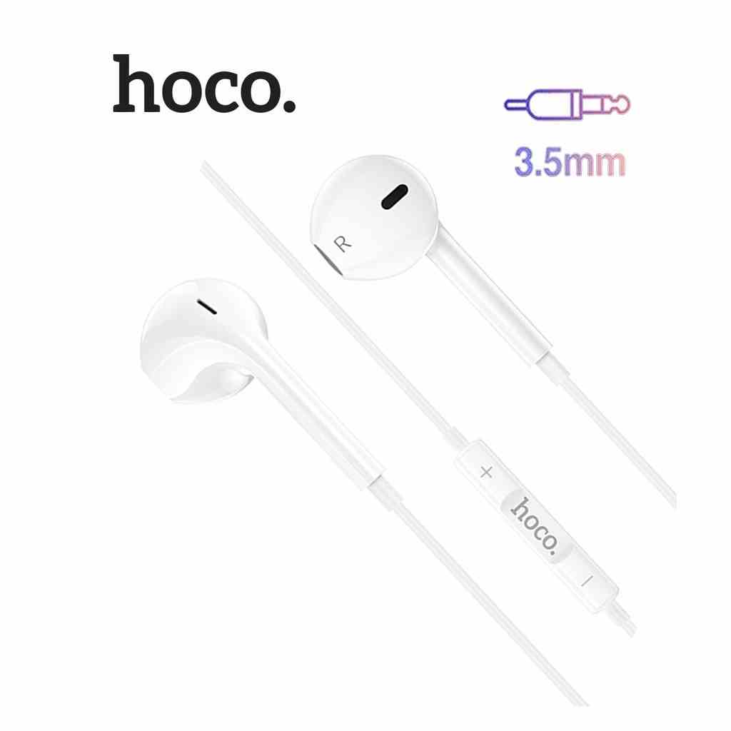 [Mã BMLTA35 giảm đến 35K đơn 99K] Tai nghe có dây Hoco M80 jack 3.5mm tích hợp Mic đàm thoại nhựa TPE siêu bền dài 1.2M