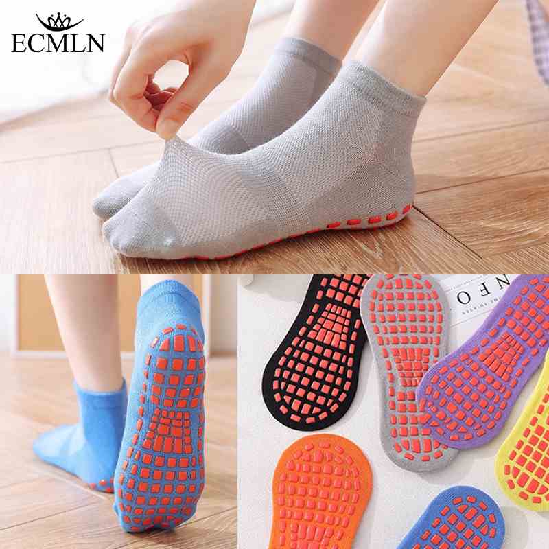 Đôi vớ ECMLN thể thao bằng cotton thoáng khí chống trượt tiện dụng và bền