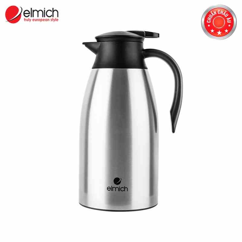 [LIFEMCMBP4 -12% đơn 250K] Bình giữ nhiệt gia đình inox 304 Elmich EL-3689 thể tích 1500ml