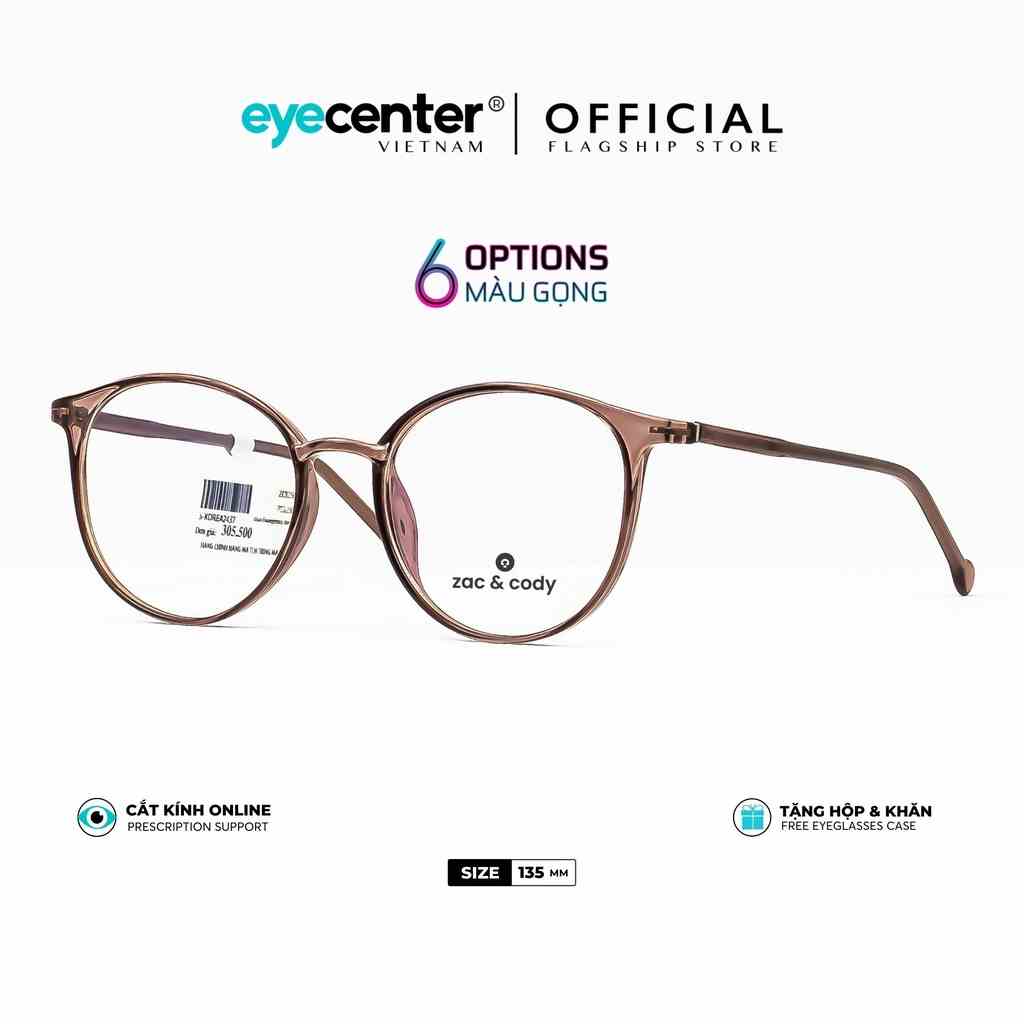 [Mã EYECENTER giảm đến 30K đơn 149K] Gọng kính cận nam nữ chính hãng C09-S by Zac & Cody nhập khẩu Eye Center Vietnam