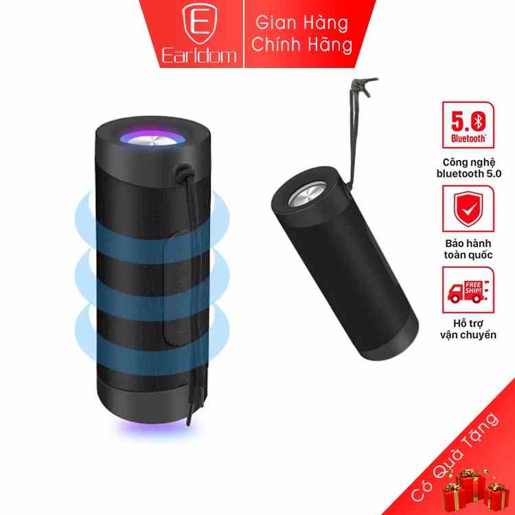 Loa Bluetooth mini Earldom A20 Thiết kế trẻ trung âm thanh sống động nhỏ gọn dễ dàng mang theo