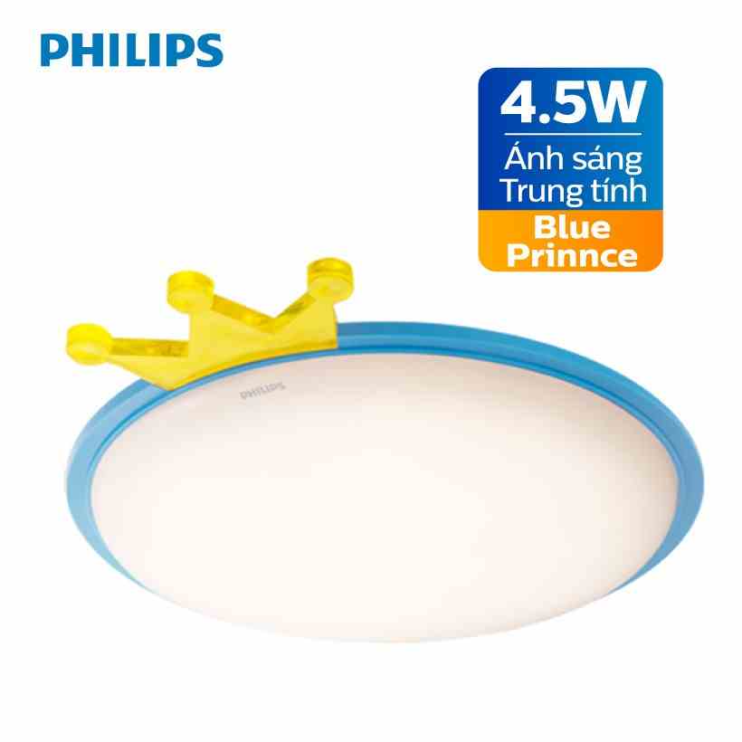 [Mã BMLTA35 giảm đến 35K đơn 99K] Đèn trần phòng trẻ em Philips LED Princess 62236 22W