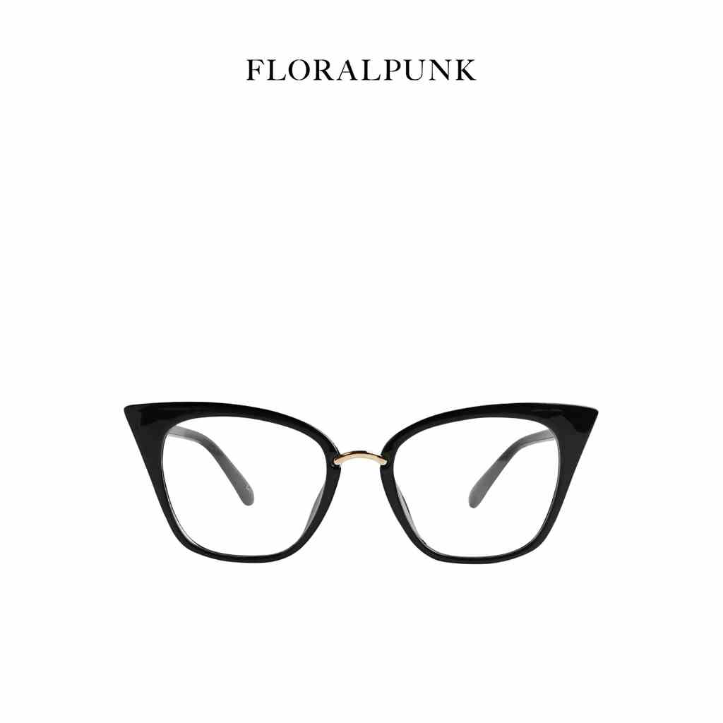 Mắt kính Floralpunk Lay Glasses Black màu đen