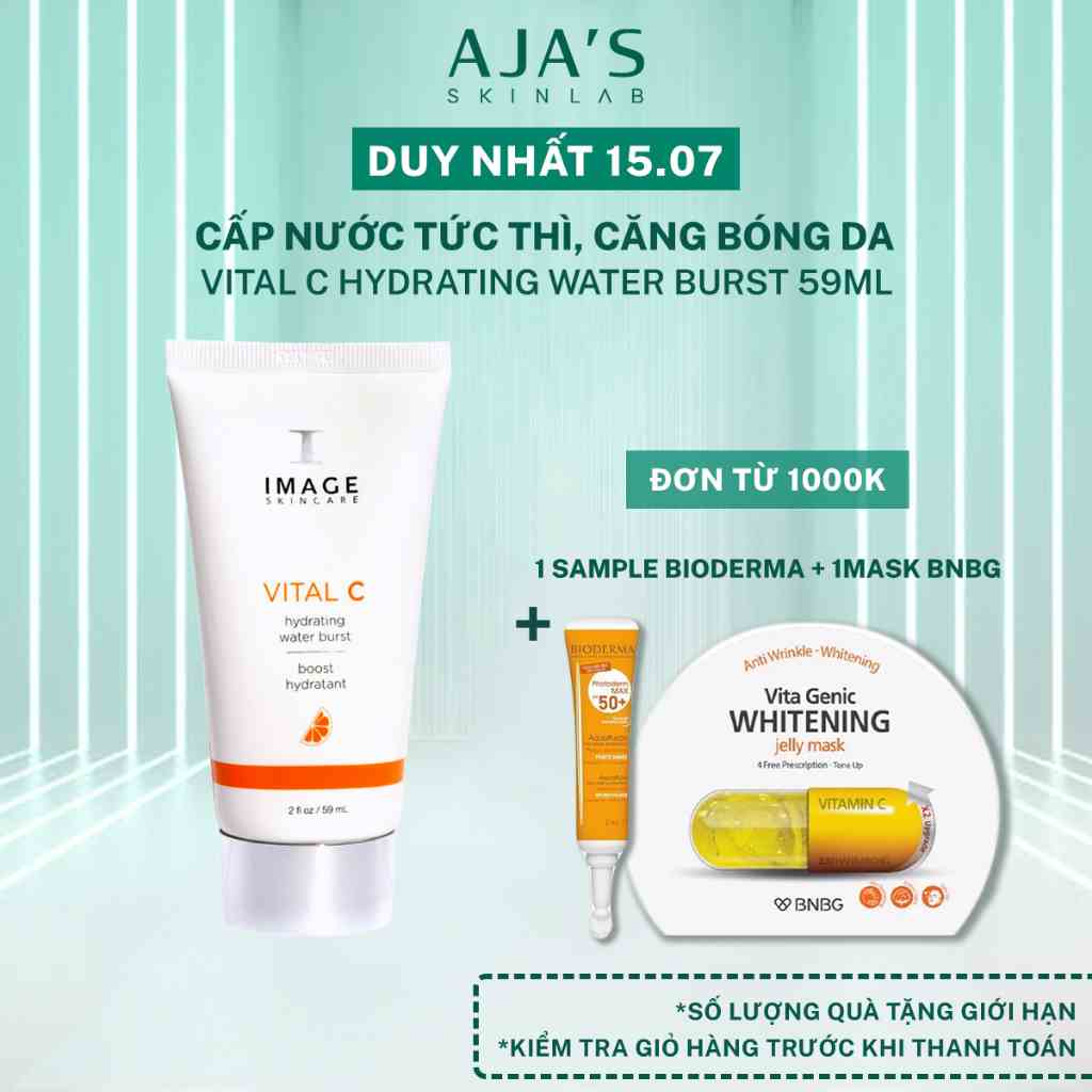 Serum cấp nước cấp tốc Image Skincare Vital C Hydrating Water Burst 59ml cho da khô - AJAS SKINLAB