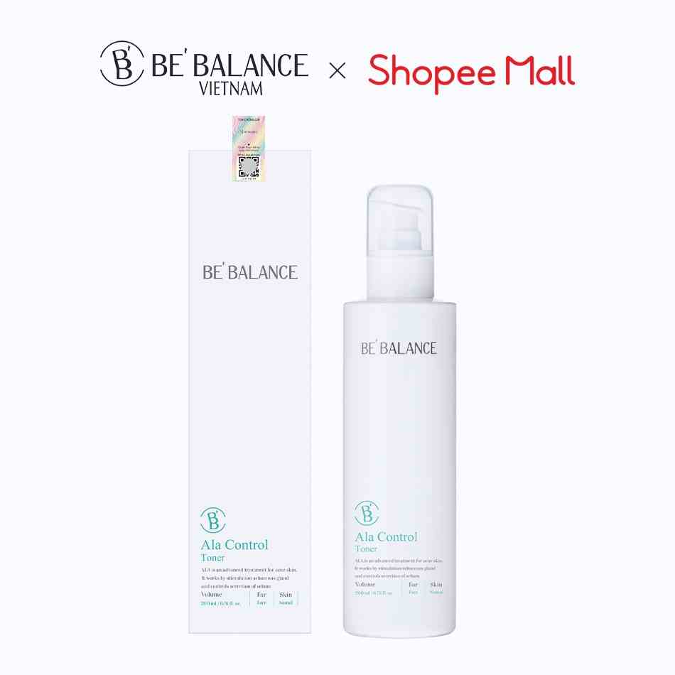 Nước hoa hồng BEBALANCE Ala Control Toner 200ml