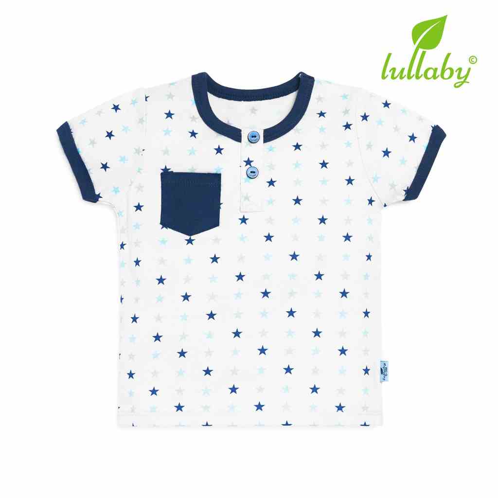 LULLABY Áo bổ nẹp bé trai NH0218