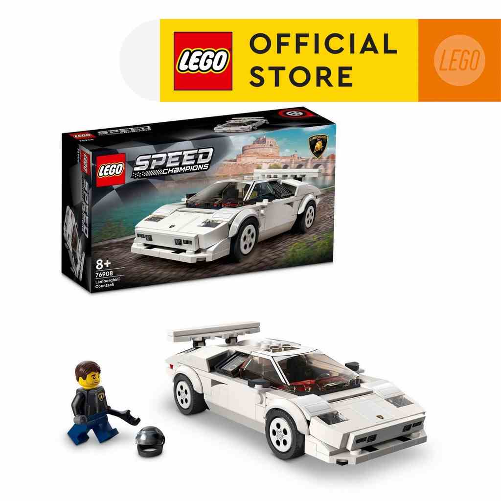 [Mã LIFEMC06CBAU giảm 50k đơn 350k] LEGO Speed Champions 76908 Siêu Xe Lamborghini Countach (262 chi tiết)