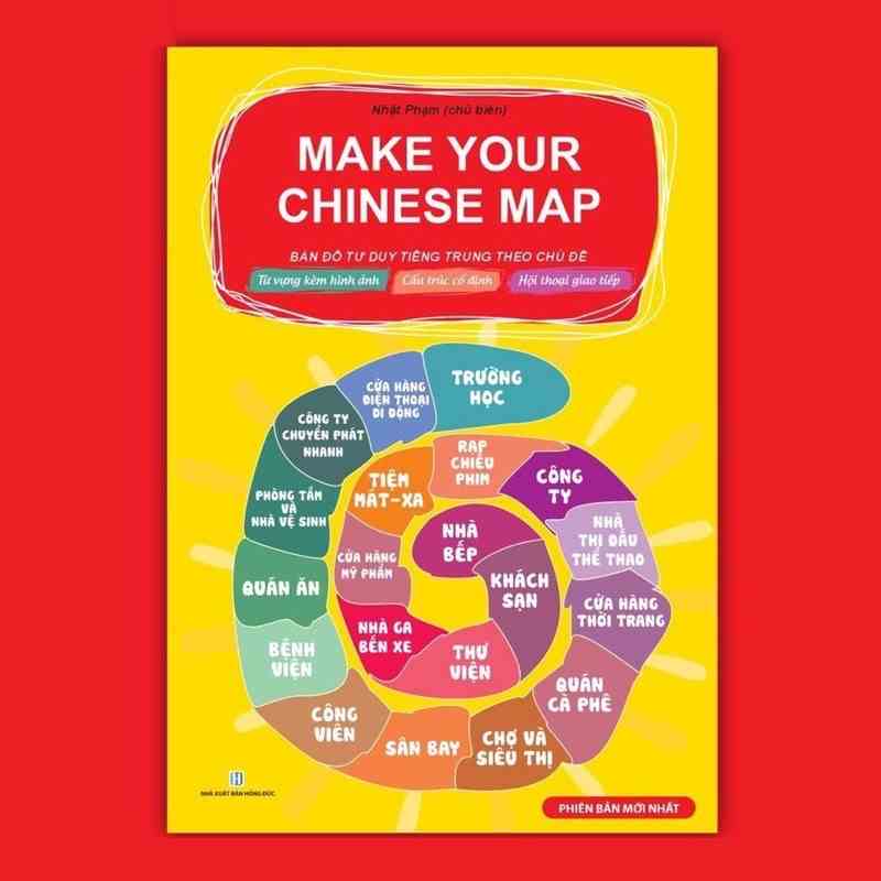 [Mã BMLTB200 giảm đến 100K đơn 499K] Sách - Make your chinese map - Phiên bản mới 2021