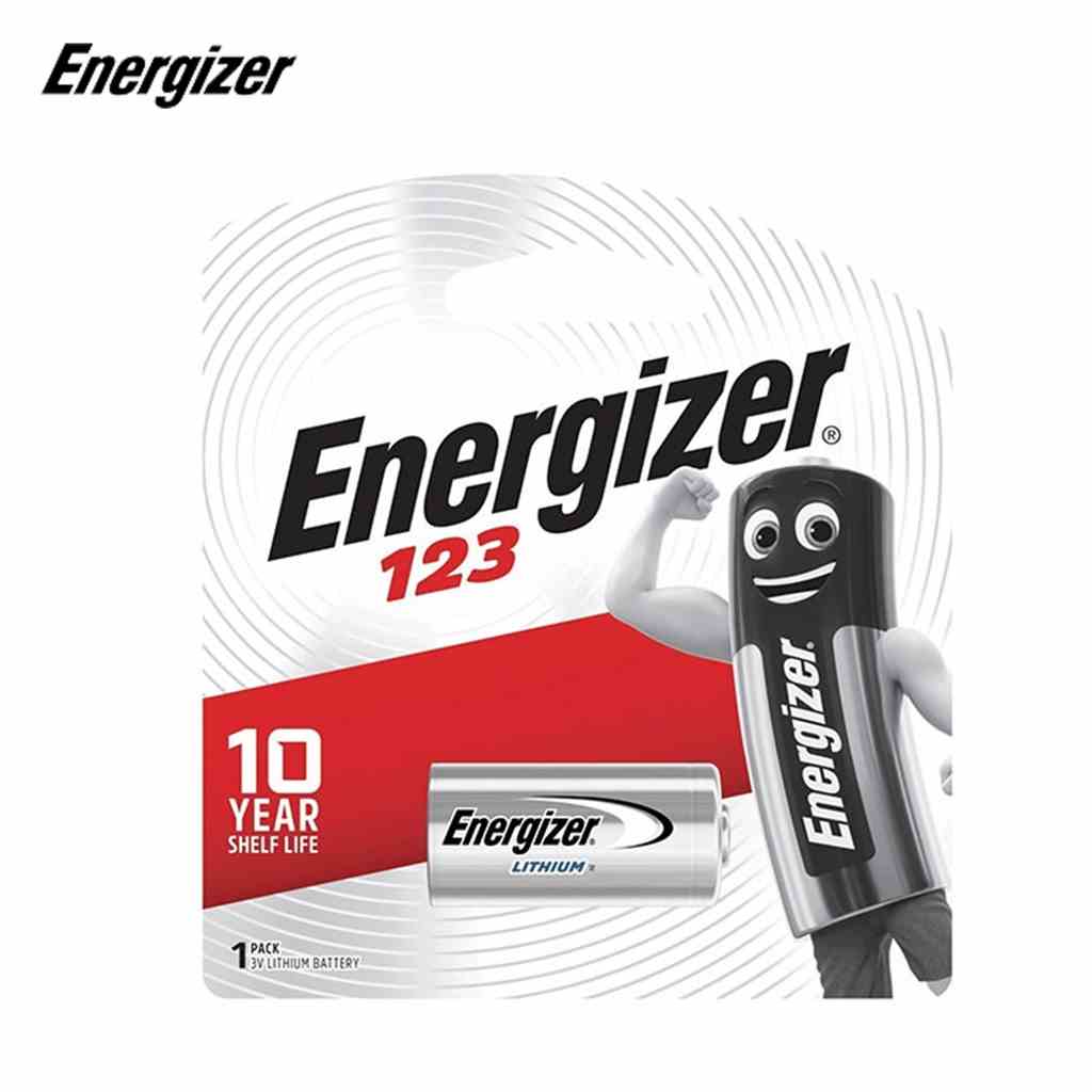 PIN ENERGIZER PHOTO LITHIUM 123_3 VOLT - Vỉ 1 viên - Hàng chính hãng