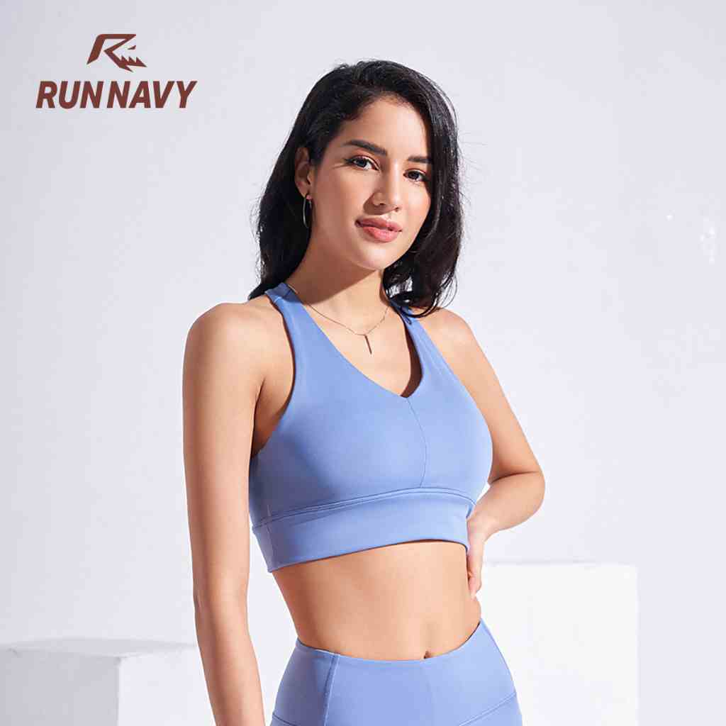 [Mã BMLTB35 giảm đến 35K đơn 99K] Áo tập gym yoga nữ WBR75 Runnavy by Carasix, bra Ecofriend, có đệm ngực