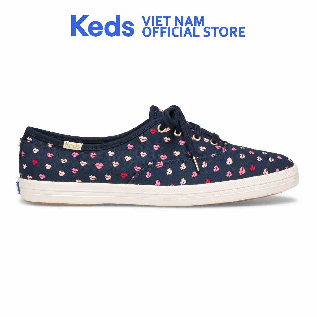 Giày Keds Nữ- Champion Lips Navy- KD060482