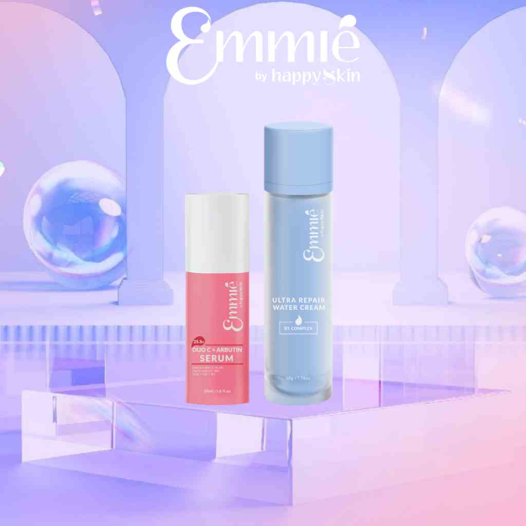 Combo Cấp Ẩm Sáng Da: Kem B5 + Serum C Emmié by HappySkin