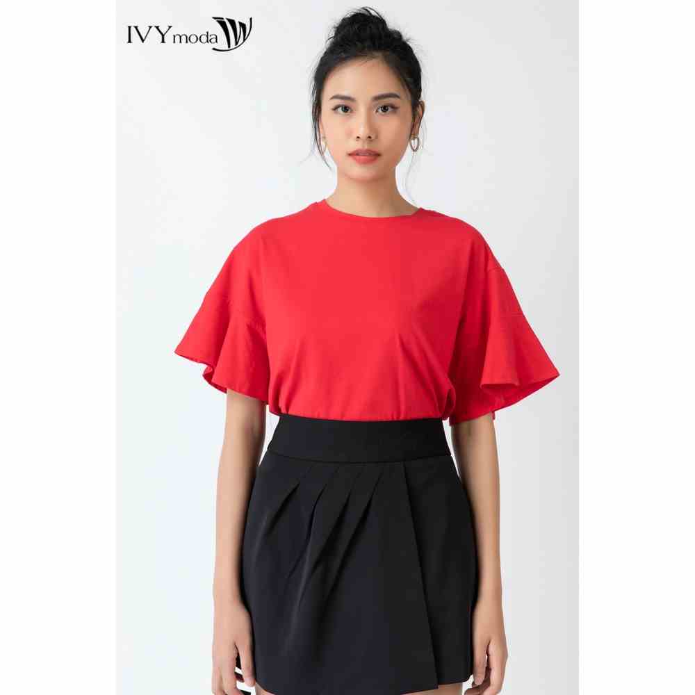 Áo thun nữ tay xòe IVY moda MS 57M6694