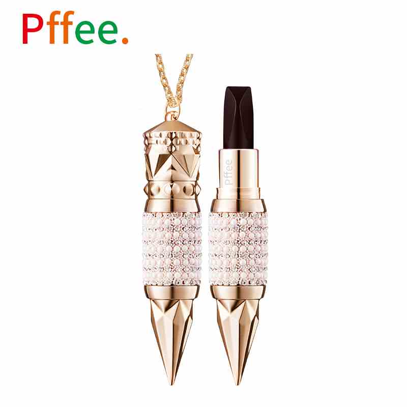 3.8g Son trang điểm PFFEE 3 trong 1 chống thấm nước lâu trôi thiết kế vỏ hình vương miện đính đá sang trọng