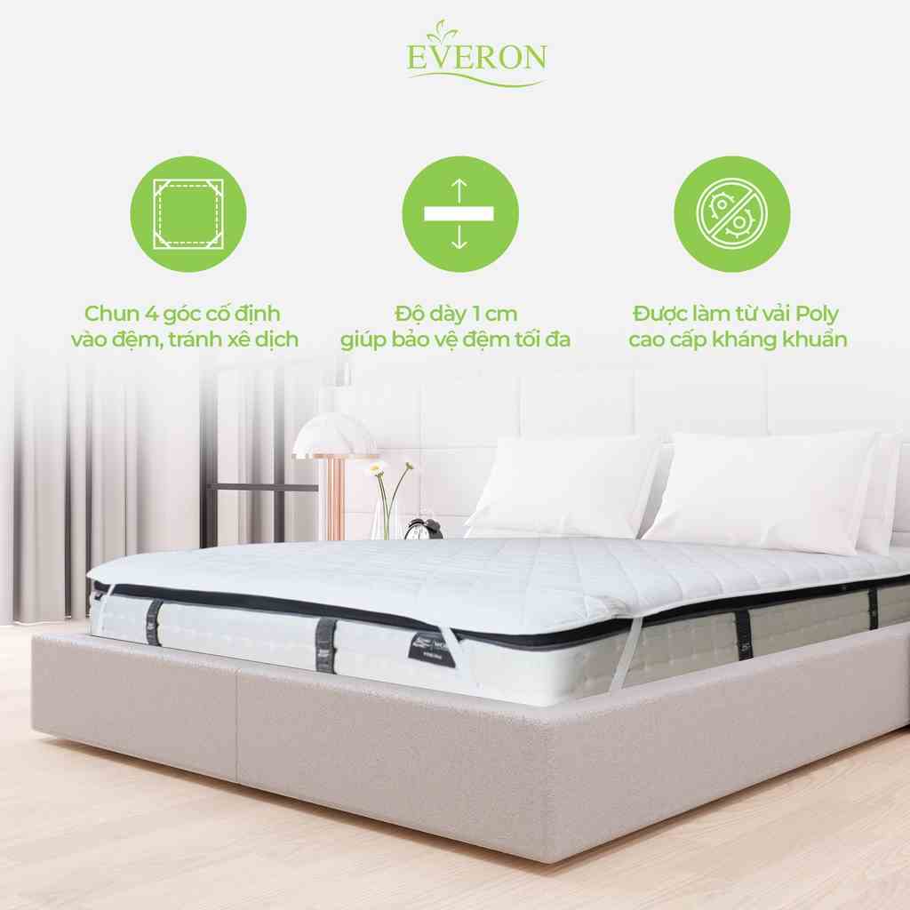 [Mã BMLT30 giảm 30K] Tấm bảo vệ đệm Everon (đủ kích thước)