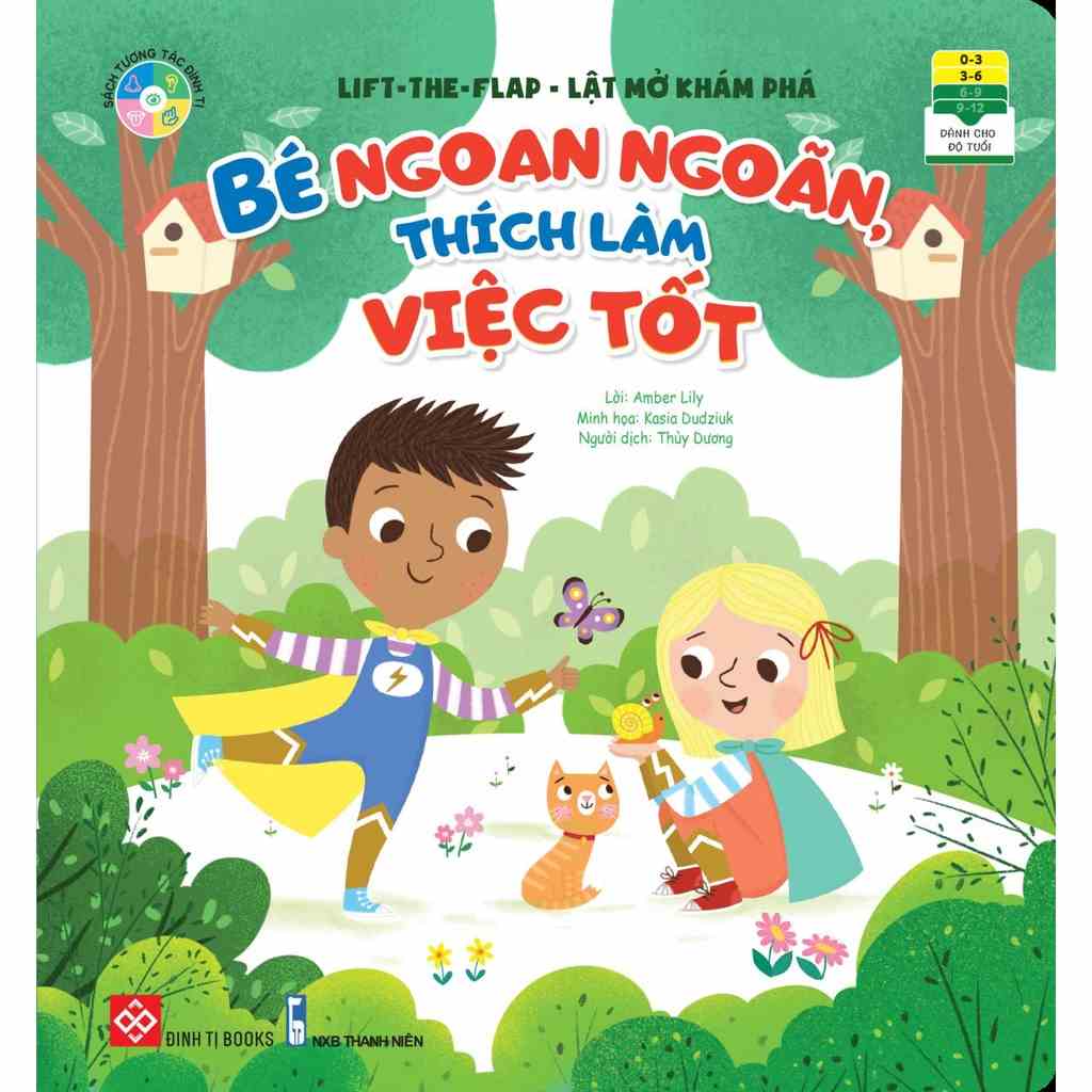 [Mã BMLTB35 giảm đến 35K đơn 99K] Sách - Lật mở khám phá- Bé ngoan ngoãn, thích làm việc tốt