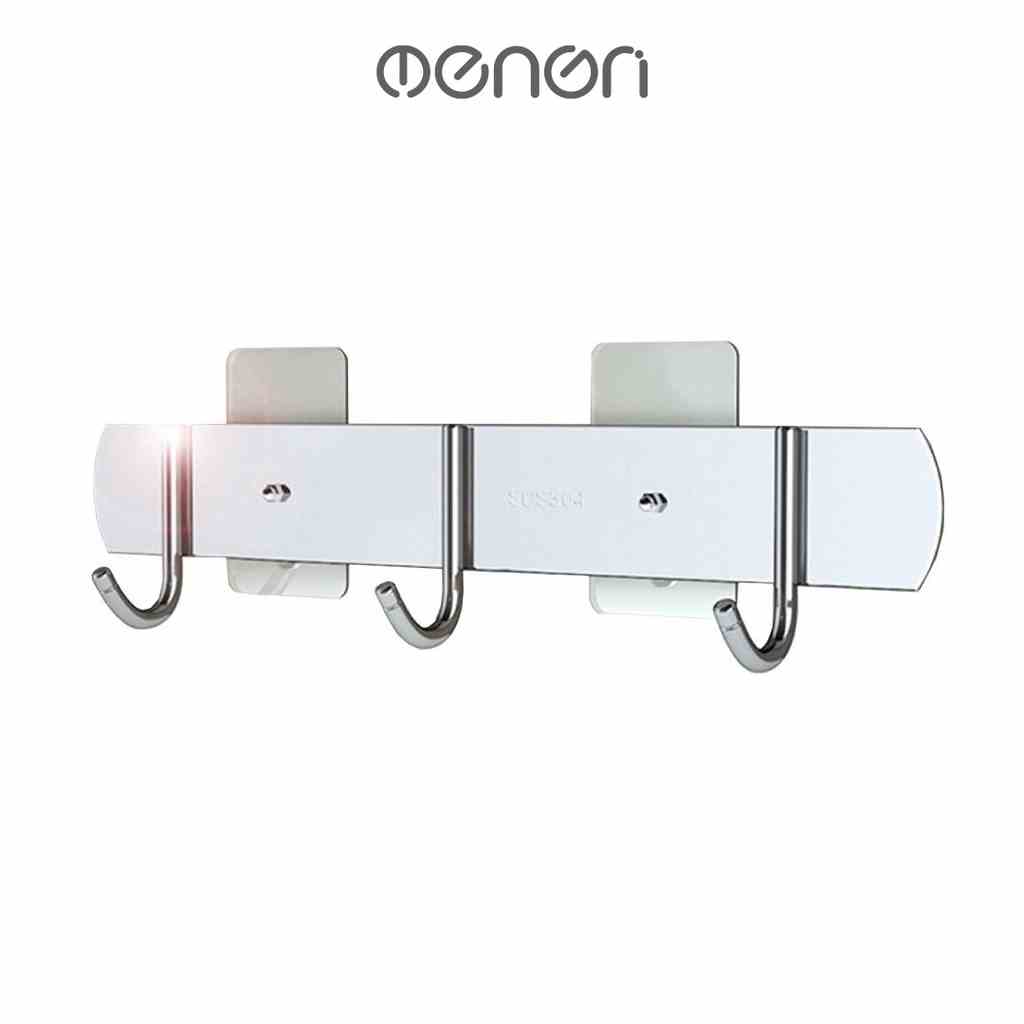 Thanh Treo Quần Áo Chuẩn INOX 304 Dán Tường Siêu Chắc Chắn Hoặc Khoan - OENON