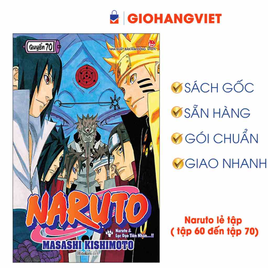 Truyện tranh - Naruto lẻ tập ( tập 60 đến tập 70)