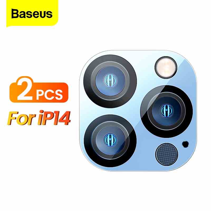 2 Miếng Dán Cường Lực Baseus Bảo Vệ Camera Sau Cho iPhone 14 Pro Max 2022 iPhone 13 Pro Mini