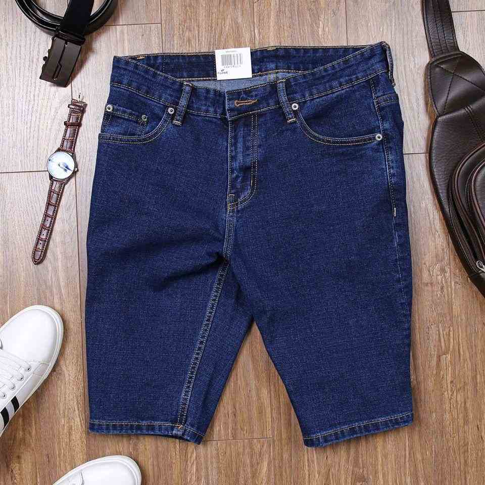 Short Jean Nam Ngắn Cao Cấp Không Wash Fujiwa - SS. Quần jean có thun co giãn, mặc rất thoải mái. Mua ngay nào!