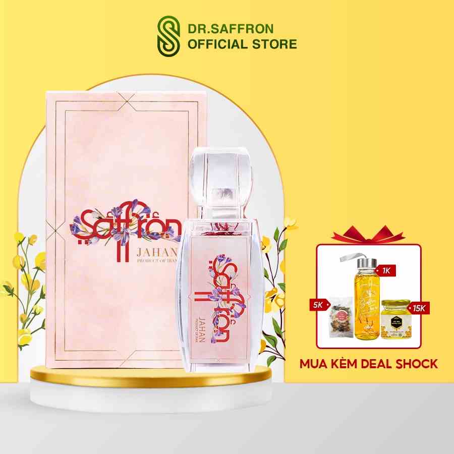 Nhụy Hoa Nghệ Tây Saffron Jahan 0.5Gr/hộp