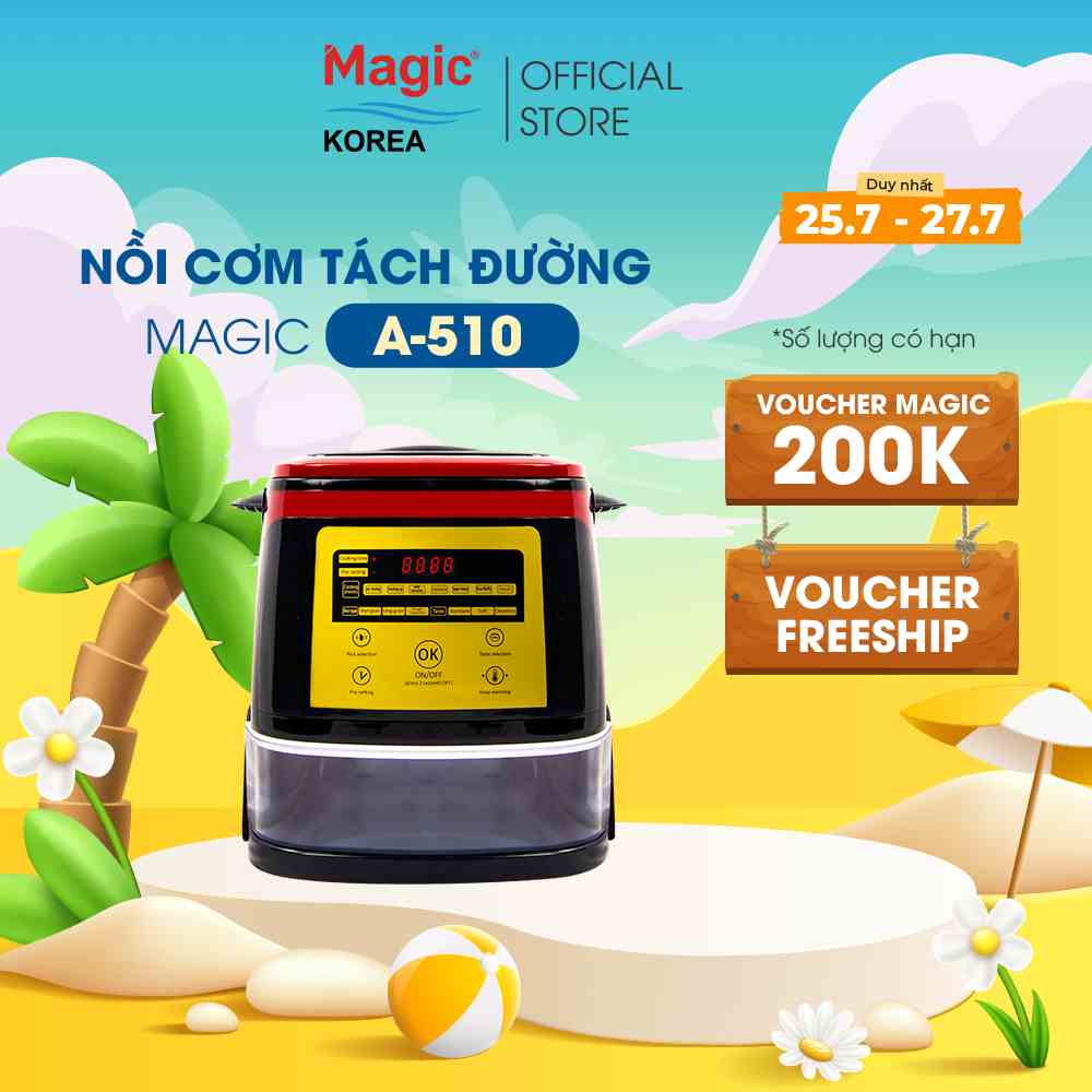 Nồi cơm điện tách đường Magic Korea A510