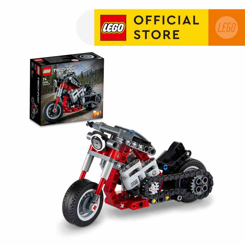 [Mã LIFEMC06CBAU giảm 50k đơn 350k] LEGO Technic 42132 Xe Mô Tô Độ (163 chi tiết)