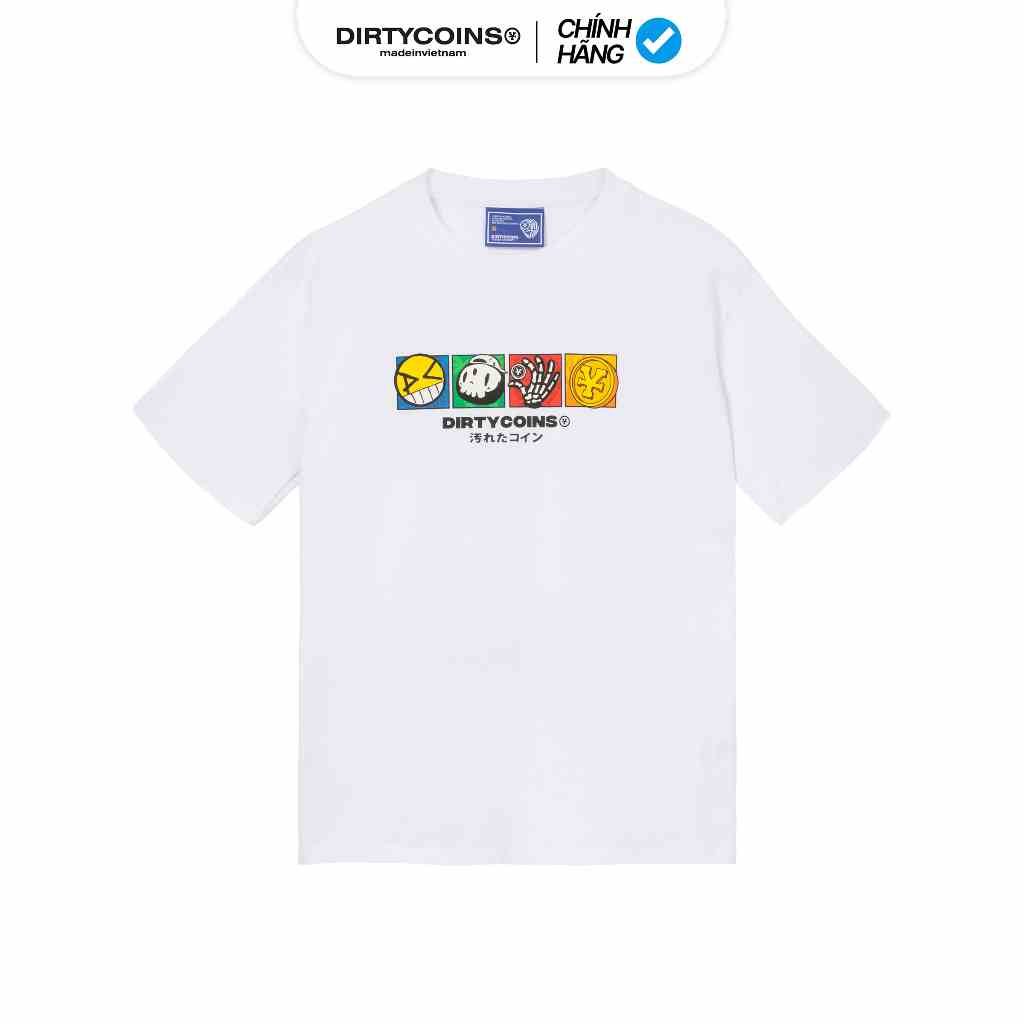 Áo thun DirtyCoins Dico Mate T-Shirt - White