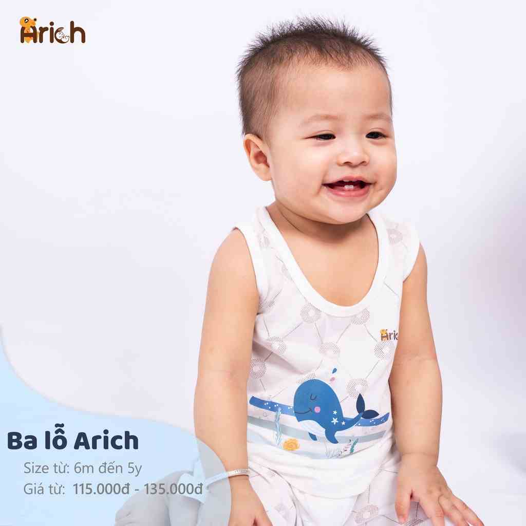 Ba lỗ thông hơi họa tiết đáng yêu cho Bé (size từ 6m-12m)