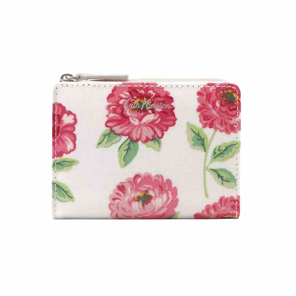 [Mã BMLTB200 giảm đến 100K đơn 499K] Cath Kidston - Ví cầm tay Slim Pocket Purse Dahlia - 1009927 - Warm Cream