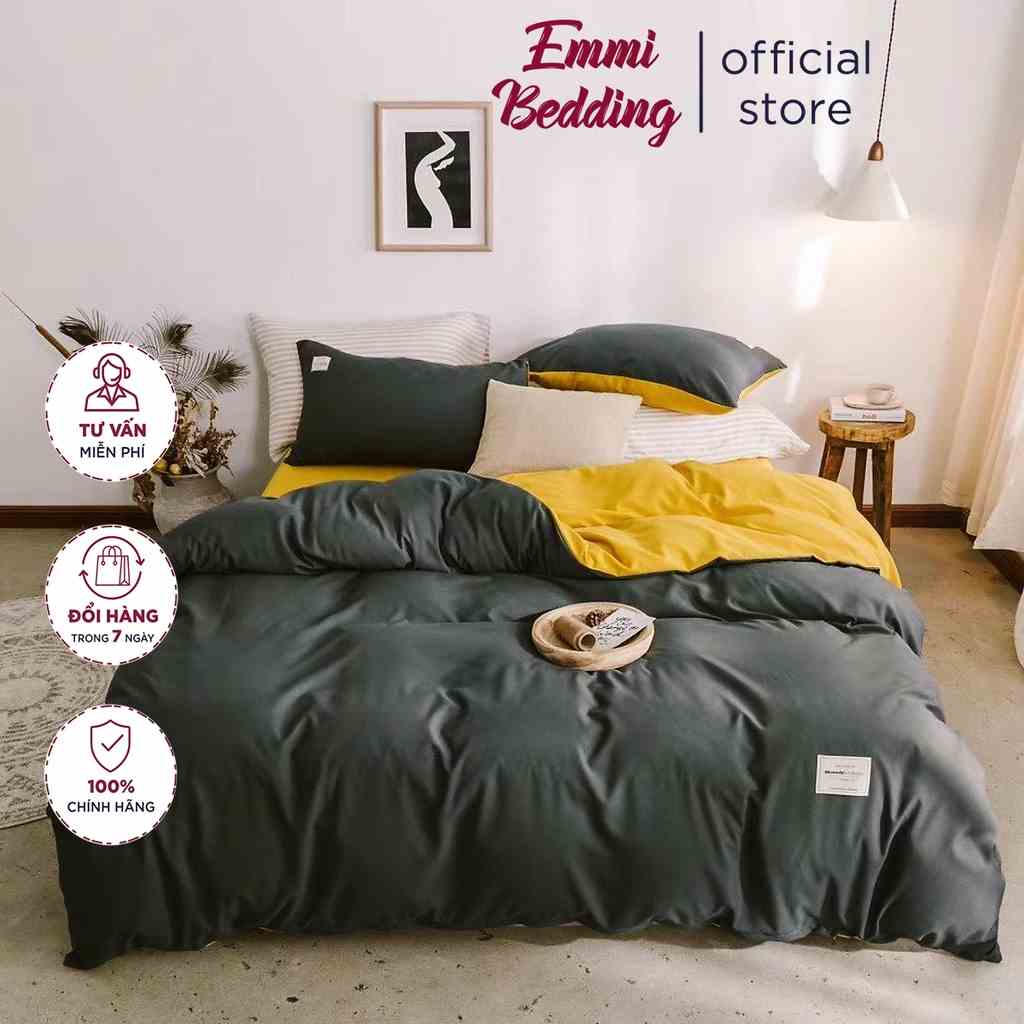 [Mã BMLTA35 giảm đến 35K đơn 99K] Bộ Chăn,Ga,Gối Cotton tici Emmibedding store