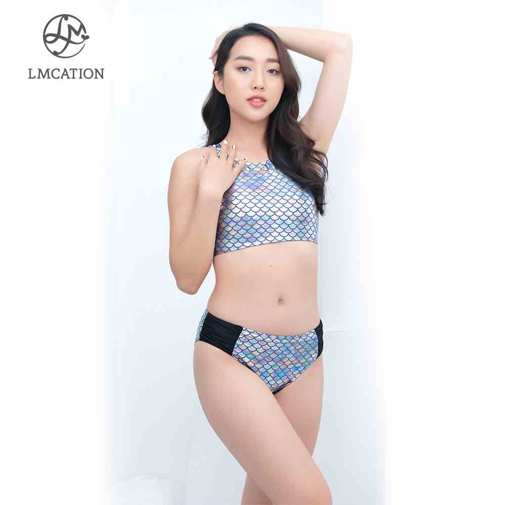 [Mã BMLTA35 giảm đến 35K đơn 99K] Bộ Đồ Bikini Nữ LMcation - Áo Bikini & Quần bikini LMcation Lena - Màu Cầu Vồng