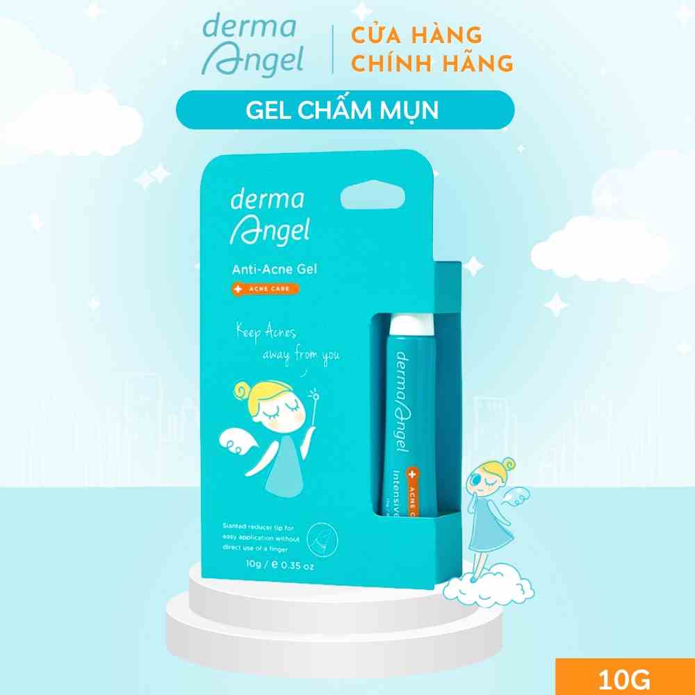 [Mã BMLTB200 giảm đến 100K đơn 499K] Gel chấm mụn chuyên sâu (10g) DERMA ANGEL