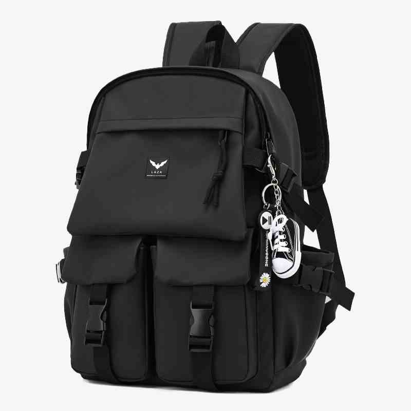 Balo nam nữ thời trang Hàn quốc chống thấm nước cao cấp LAZA Rosy Backpack 496 Chính hãng phân phối thiết kế unisex